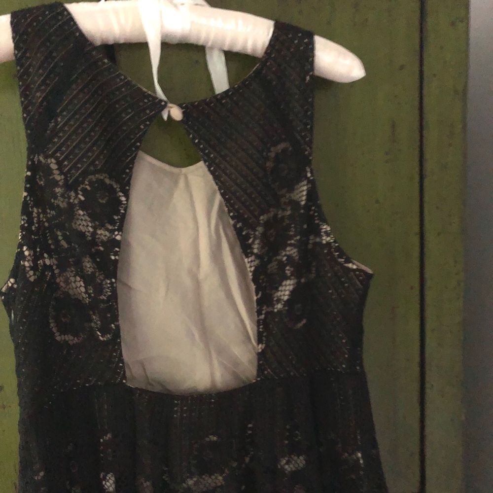 Free People Black Lace dress - Picture 5 of 6